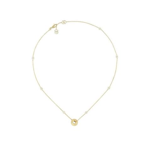 gucci icon star necklace|Icon 18kt gold necklace in gold .